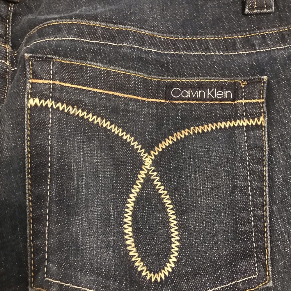 Jeans worn 2x and dry cleaned